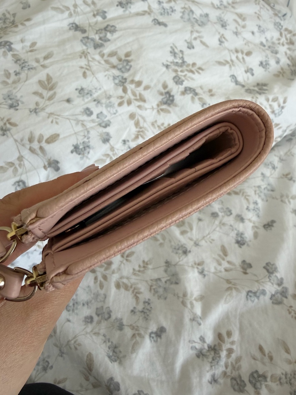 Kate Spade Leather Compact Wallet - Cardholder - Small Wallet | Blush Pink - Picture 11 of 12